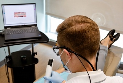 doctor working on patient