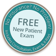 Free new patient exam special coupon